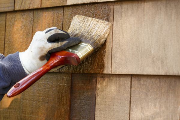 Cedar Siding Refinishing