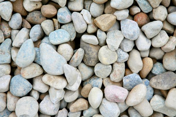 River Rock Installation