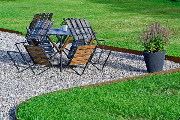 Metal Border Installation