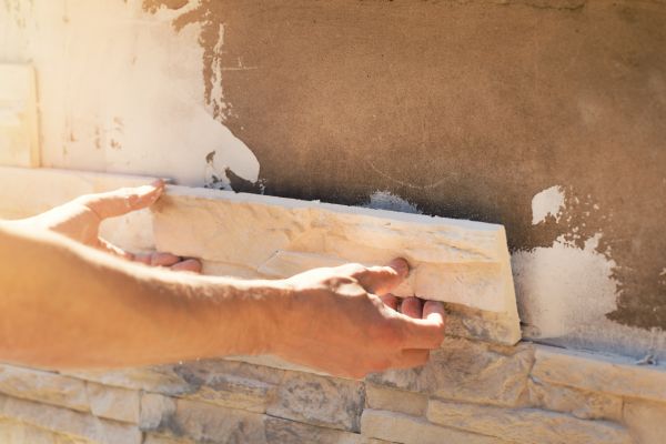 Stone Facade Installation