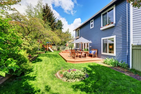Blue Siding Replacement
